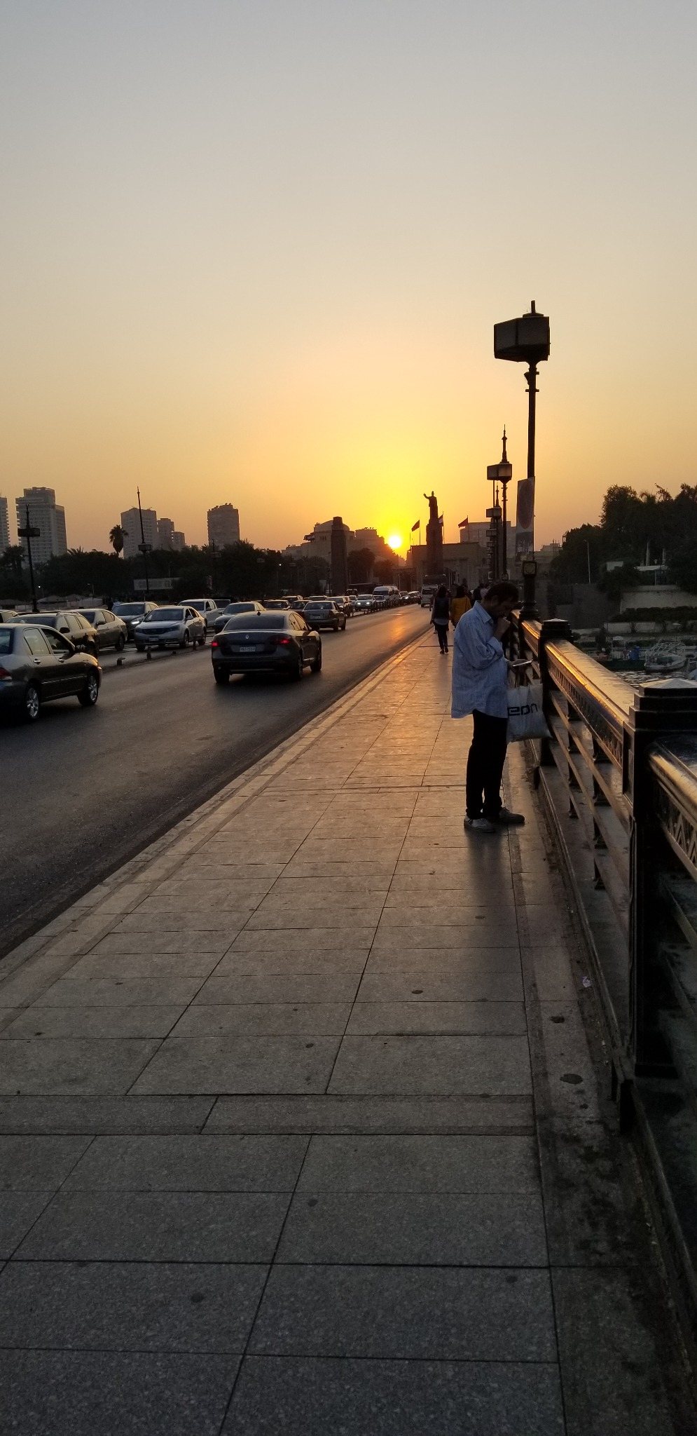 Cairo architecture and travel moment